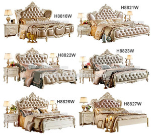 H8836W Hotel Royal <strong>High</strong> <strong>Back</strong> king Size <strong>Bed</strong> Designer Made in China
