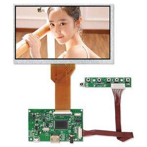 Paneles de pantalla LED con conector de 50 pines, pantalla TFT LCD de 7 pulgadas 800*480 para módulo LCD automotriz
