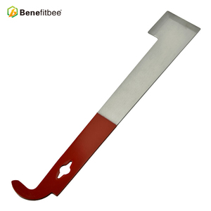 Beekeeping Equipment Bee Hive Tools Stainless Steel Hive Scraper with Hook - Product Image 2