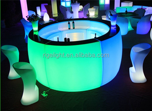Online Selling Waterproof IP65 <strong>LED</strong> Round Table <strong>Led</strong> Funiture <strong>RGB</strong> Color Changing <strong>Led</strong> bar Counter - Product Image 6