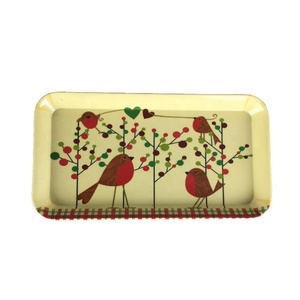 パン用の長方形の形の毎日の使用20インチ花崗岩メラミンサービングトレイ - Product Image 2