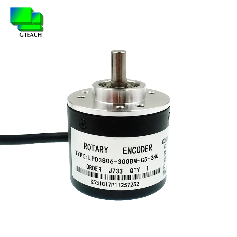 AB signals rotary encoder LPD3806-300BM-G5-24C 300 pulses NPN open collector incremental optical rotary Encoder