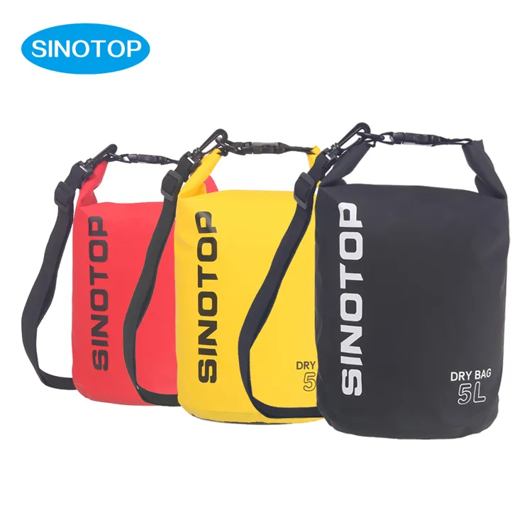 SINOTOP 5L nouveau produit mode Sport PVC sac étanche océan Pack sac sec Sports nautiques en plein air étanche sacs secs