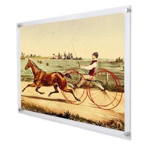 27x40 Inch Wall Mount Clear Acrylic Photo Frames Wholesale
