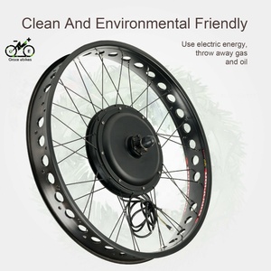 ホット販売48v1500w脂肪タイヤ電動自転車キットバッテリー - Product Image 3