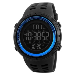 Skmei למעלה <span class=keywords><strong>10</strong></span> 1251 מגניב Relojes דה Mujer גדול פנים שעונים עבור גברים ליידי ספורט