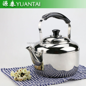 热卖不锈钢吹口哨水壶/茶水壶/带电木手柄的水壶
