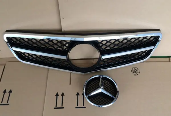 Front grill for Mercedes C-class upgrading to W204 2012