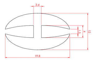 <span class=keywords><strong>EPDM</strong></span> ekstrüzyon T H şekli kauçuk conta şerit - Product Image 2