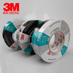 <strong>3M</strong> 6969 Silver Polyethylene Coated <strong>Cloth</strong> Backing with Rubber Adhesive - Product Image 6