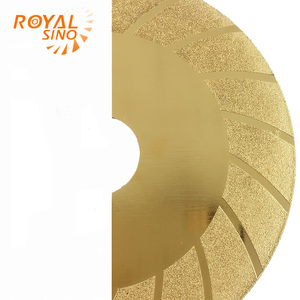 Royal Sino <strong>100Mm</strong> <strong>Turbo</strong> Wet Cutting Electroplated Diamond Saw Blade - Product Image 2