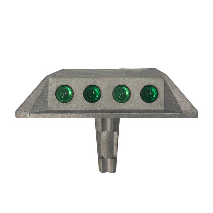 6 Cat Eyes Reflective Cast Aluminum Traffic Road Stud