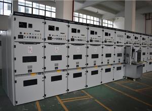 בינוני מתח מתכת בלבוש חלוקת החשמל Switchgear לוח עם VCB PT נתיך בידוד עגלת יד ופס האלומיניום גשר