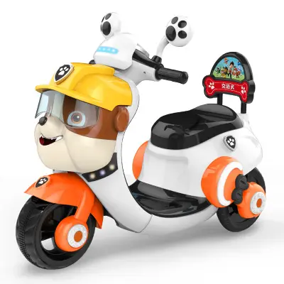 Çocuklar için elektrikli motosiklet fabrika ucuz fiyat Mini plastik çin oyuncak araba araba 3 EVA tekerlekler 2-8 yıl 90*40*67 Cm JD-EM-011 380