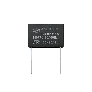 4 pin 电容 1.5 uf 450vac 40 70 21 50 hz cbb61 风扇电容器 - Product Image 1