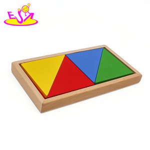 Yüksek kaliteli 14 adet bebek öğretim yardım kombinasyonu ahşap montessori oyuncaklar için 3 + yaş W12F033 - Product Image 6