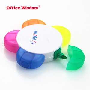 <strong>5</strong> <strong>in</strong> <strong>1</strong> Pentagram Flowers Style <strong>Highlighter</strong> Perfect <strong>for</strong> Bible Study Classroom Students and Teachers - Product Image 3
