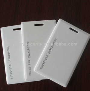 RFID Smart Card Hotel Room Door Card <strong>Key</strong> for <strong>125khz</strong>/13.56mhz, Access Control with Printing or Blank