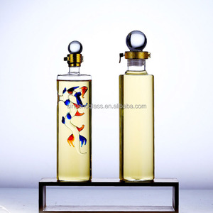 古色古香的独特形状的空玻璃酒酒威士忌酒瓶 - Product Image 4