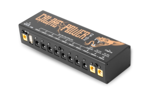 Caline CP-04 吉他效果踏板供电站分配器 10 隔离直流输出，用于 9V/ 12V/ 18V 吉他踏板 USB