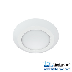 Model Surface Mounted 120V 60 Hz AC Operation Round 6'' Low Profile <strong>LED</strong> Disk Light 15W - Product Image 4
