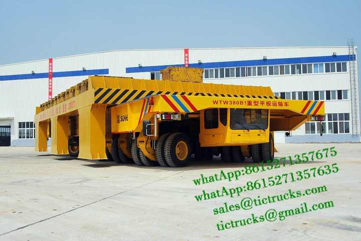 Heavy-duty Flat Transporter Hydraulic trailer