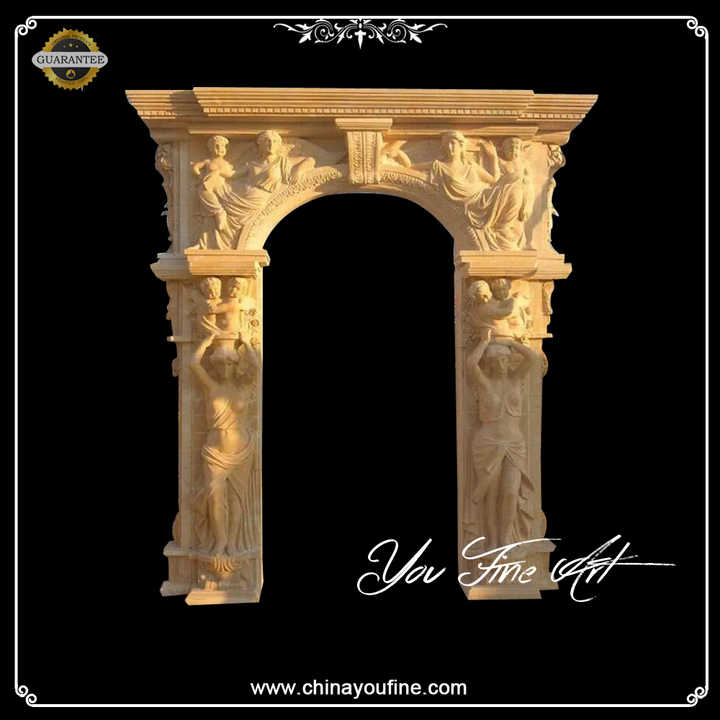 Outdoor Decor Stone Arch Surround for Door