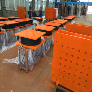 厂家直销供应桥梁建筑基础隔震用高阻尼弹性橡胶支座隔震支座