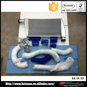 Araba alüminyum turbo Mitsubishi <span class=keywords><strong>EVO</strong></span> X için intercooler kiti