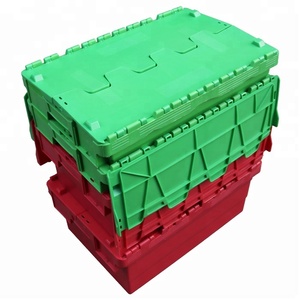 Cajas de plástico para alimentos verdes, caja móvil de plástico, cajas de nido duraderas - Product Image 6
