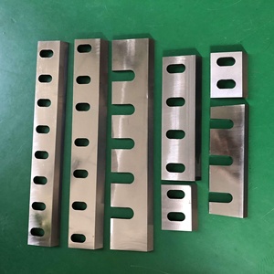 Lastik/ahşap/kauçuk/plastik şişe boru kesici kırıcı bıçak bıçak özel kağıt parçalayıcı bıçakları