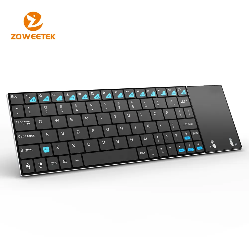 Mini Nirkabel Udara Mouse Keyboard Cocok untuk Ponsel Komputer TV HTPC Pertemuan PPT