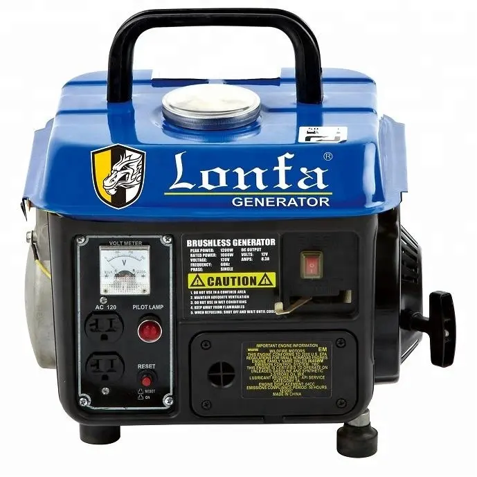 12 V DC Portable Petrol Generator 12 Volt 950 kleine dc benzin generator