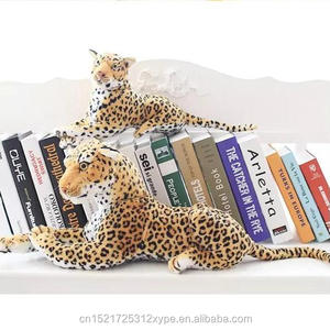 Özelleştirilebilir büyük boy Clouded leopar peluş oyuncak yumuşak dolması Babys için gerçekçi yaban hayatı hayvan sevimli köpek oyuncak hediye - Product Image 3