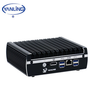 Beispiel Großhandel Pfsense Mini-PC Kaby Lake Celeron 3865u CPU 6 Gigabit <span class=keywords><strong>Ethernet</strong></span> <span class=keywords><strong>Port</strong></span> X86 Aes-ni Fanless Router Server