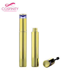 OEM & ODM 批发环保空睫毛膏包装盒银平化妆瓶透明睫毛管