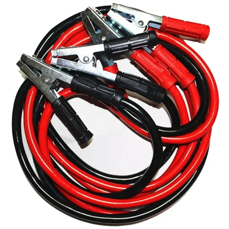 Professional grade quick connect 800 amp 16 ft auto battery jumper cables / Cheap 12 foot car booster cable ends