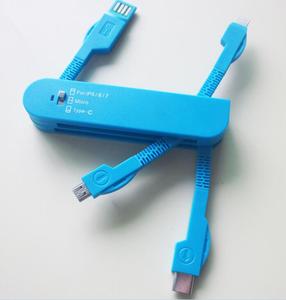 Cáp Sạc Usb Dao Quân Đội Thụy Sĩ Cáp Sạc Usb 3 Trong 1 Đa Năng Với Loại C - Product Image 5