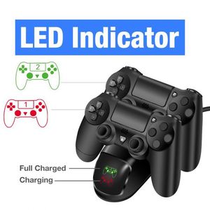 תחנת טעינה כפולה Dock עבור PS4 <span class=keywords><strong>PS</strong></span> 4 SLIM פרו בקר
