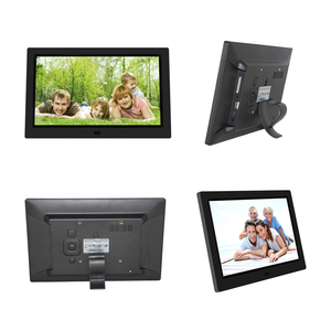 Marco de fotos digital de 7 a 32 pulgadas opcional con señalización publicitaria de material acrílico para reproducción de video y función de reloj - Product Image 1