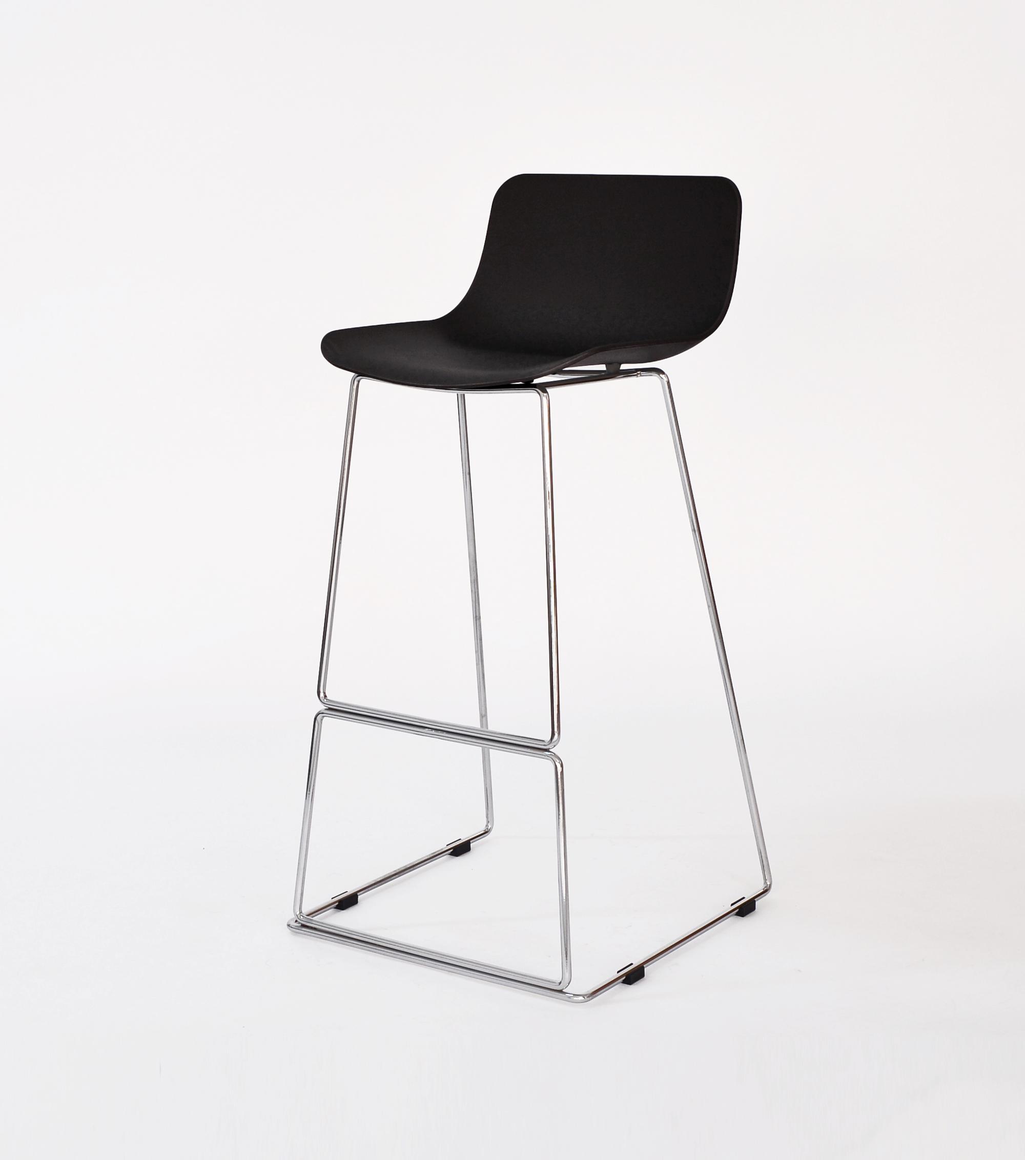Black+chromed leg