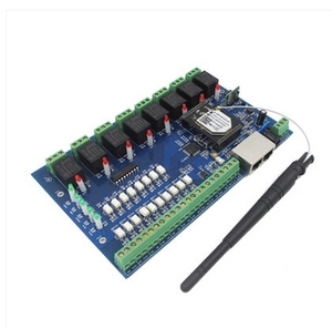 USR-IO88 Remote Control Access <strong>Wifi</strong> board switch for door gate light Ethernet Relay Board controller 8 <strong>Inputs</strong> and 8 <strong>Outputs</strong> - Product Image 2