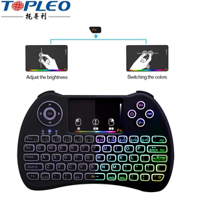 Mini teclado bt ROHS H9 de 2,4 GHz, teclado inteligente con número múltiple y panel táctil - Product Image 5