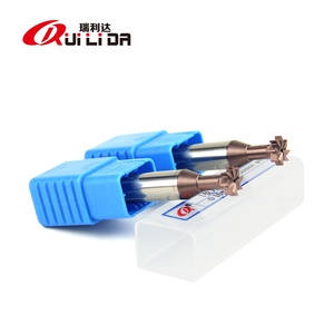 4 槽整体硬质合金 t 槽端铣刀用于车床机床 - Product Image 3