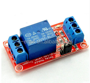 1 modulo relè canale 12V PLC controllo MCU microcontrollore scheda di sviluppo accessori