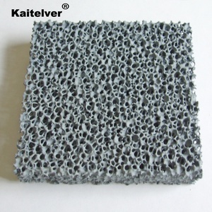 100x50x22mm 10 20 25 <strong>PPI</strong> Sic Silicon Carbide/Carborundum/Carbon Silicon Molten Metal Foam <strong>Filter</strong> - Product Image 2