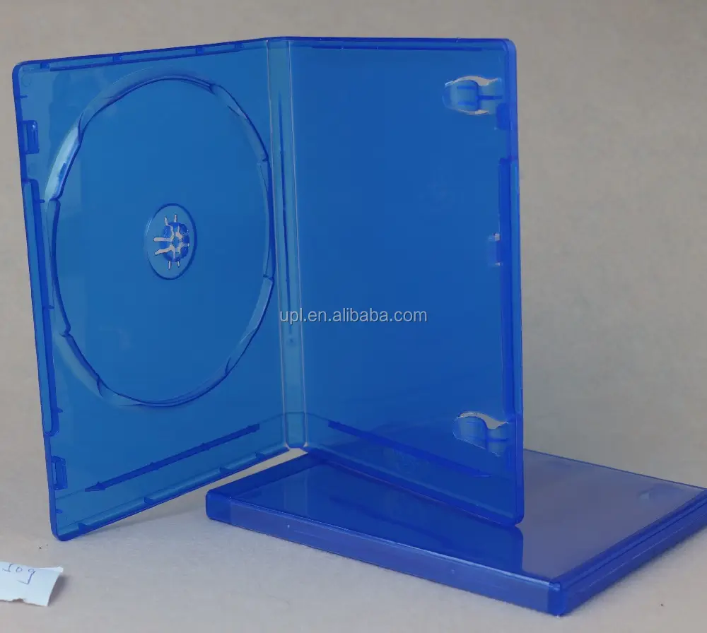 Xiublay — boîtier pour double disque dvd, transparent et fin 7mm, bon marché