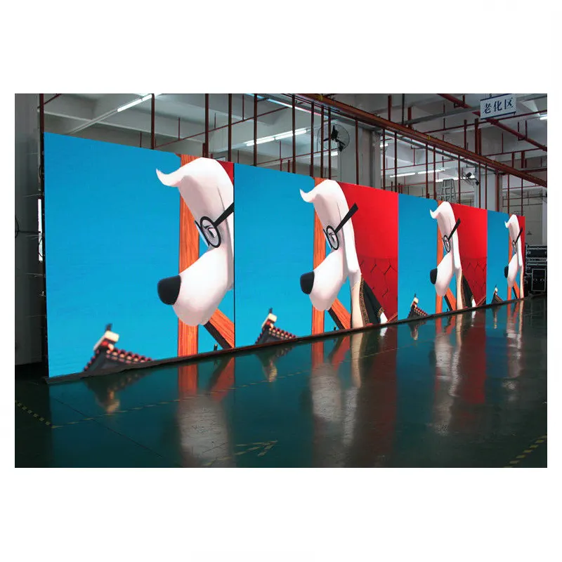 full color indoor tv panel p 3.91 led video wall indoor full color p3.91 led display 500*1000mm portable p3.91 panel