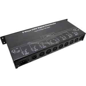 Dmx512 <strong>Controller</strong> <strong>DMX</strong> 8 Channel Output <strong>DMX</strong> Splitter, AC100V-240V <strong>Dmx</strong> 512 Light <strong>Controller</strong>, 7W, Specially Design Stage Lights - Product Image 1
