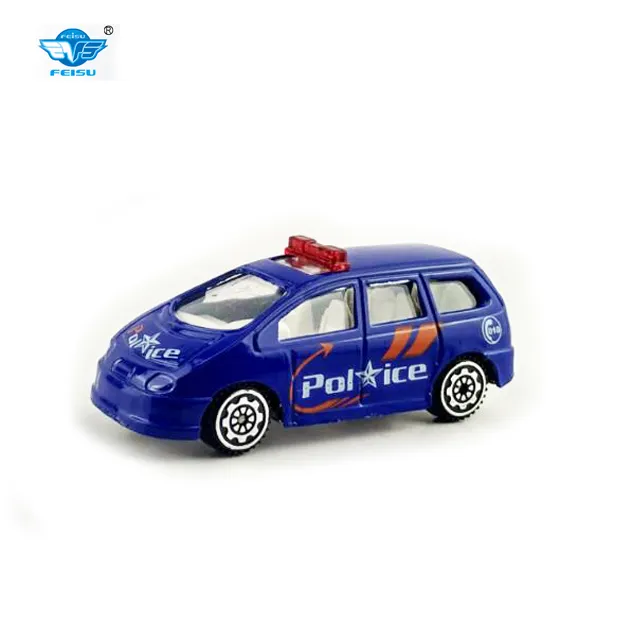 Venta caliente 1 87, la acción de la policía mini diecast coche de juguete regalo educativo del juguete